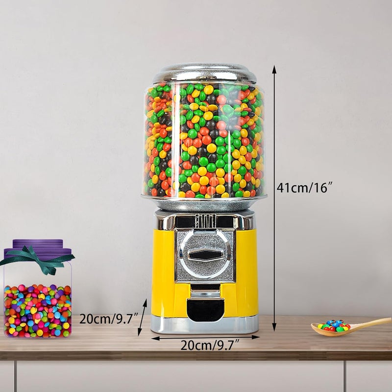 Weglae Toy Vending Machine,Coin Gumball Machine Toy Vending Machine,Candy Machine,Automatic Candy Dispenser for Home Shopping Malls Gaming Stores - Image 4